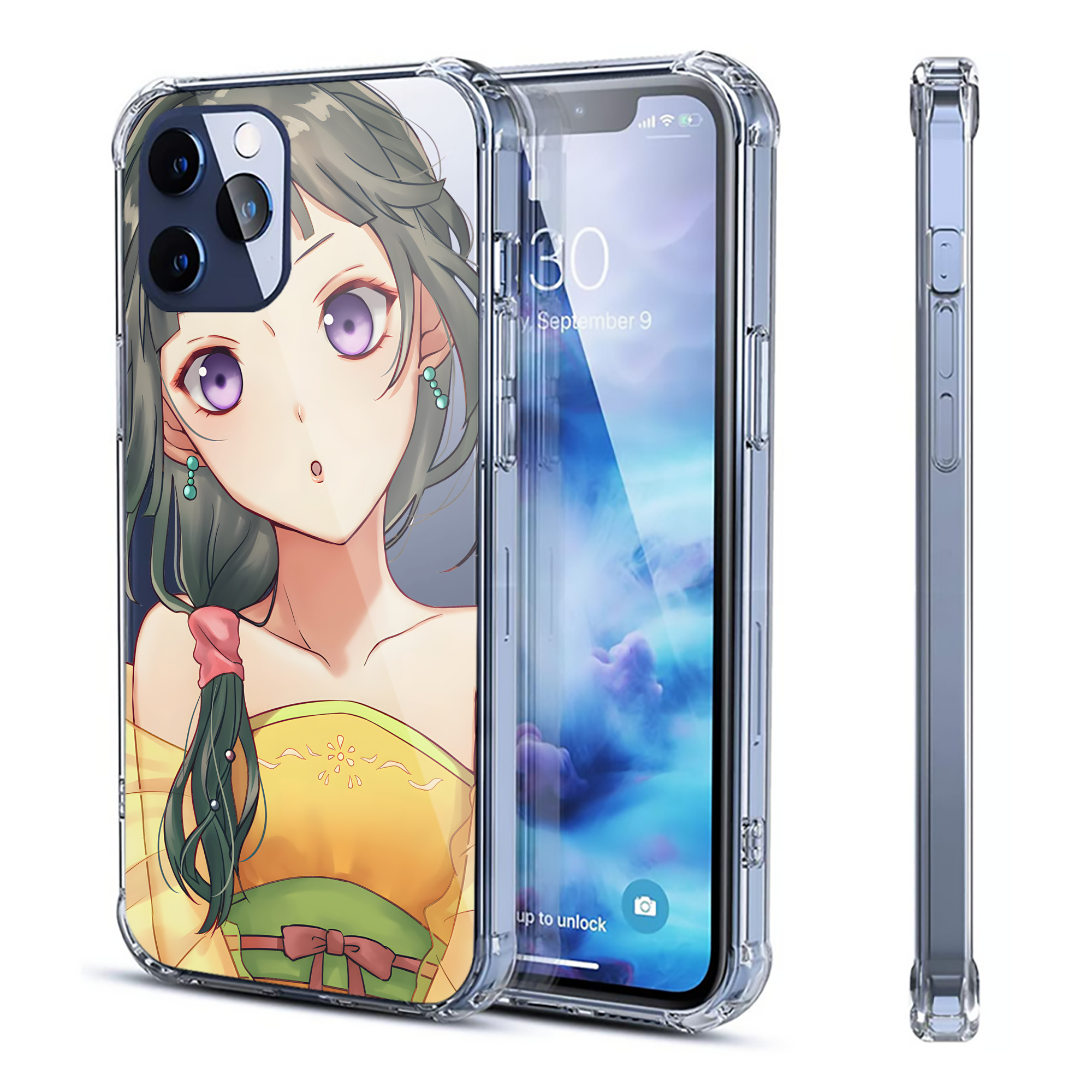 （画像用） 薬屋のひとりごと The Apothecary Diaries 【iPhone 12シリーズ対応】透明スマホケース（クリアソフトケース）